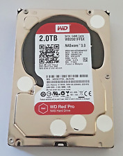 2 TB SATA Western Digital Red Pro Nas WD2001FFSX-68JNUN0 7200rpm 3.5 " Disque