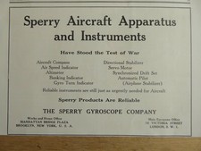 2/1919 PUB SPERRY AIRCRAFT