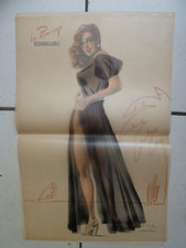 POSTER  CENTRAL  DU   Magazine  STARS et VEDETTES  avec PIN-UP de ROGER BRARD  2