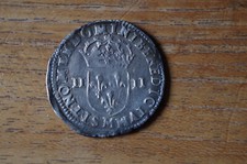 QUART 1/4 ECU en argent LOUIS