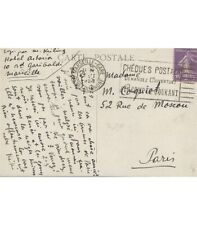 KISLING Moïse, peintre. Carte postale autographe (G 4264)