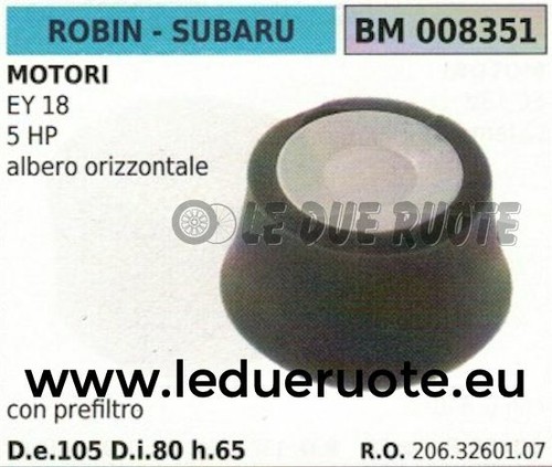 Filtre air complet moteur - À,