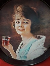 Coca-Cola Tray Serving Tray Circa 1970 15" Tall x 12" Wide.