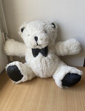 Peluche doudou ours blanc