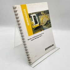 Zeppelin Mini Pelle ZRH 12 Manuel D'Utilisation Entretien 1995