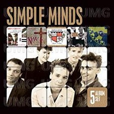 5 Album Set by SIMPLE MINDS [Audio CD] NEUF