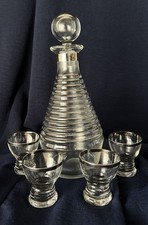 Service à liqueur Art Déco