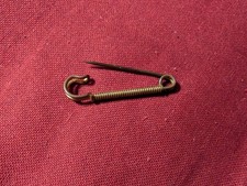 Ancienne Epingle à nourrice - cuivre?