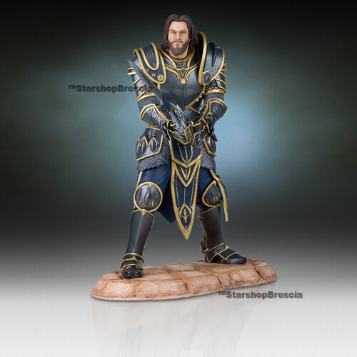 Warcraft lothar resin statue - resin,