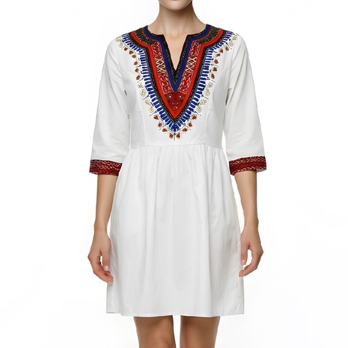 Robe boho dashiki - robe, dashiki,