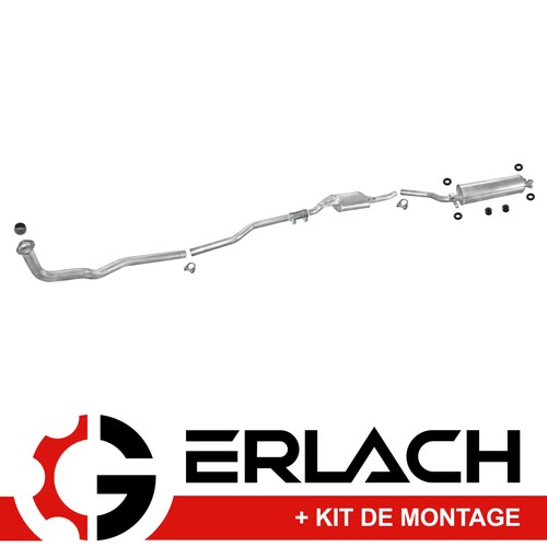 Echappement silencieux pour