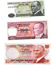 LOT SET SERIE 3 BILLETS