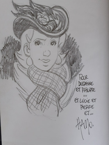 Belle dedicace hamo special - belle,