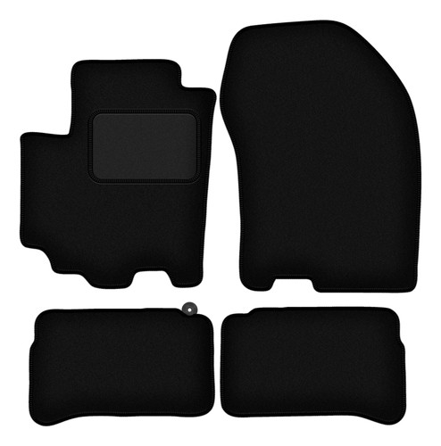 Tapis sol velours noir - tapis,