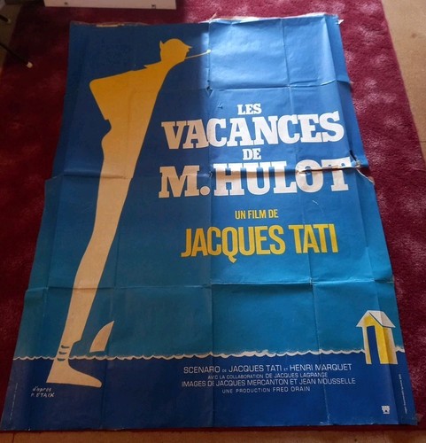 Affiche hulot holiday - hulot's,