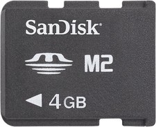 Carte mémoire Sandisk M2 4GO - Memory Stick Micro M2 - Originale