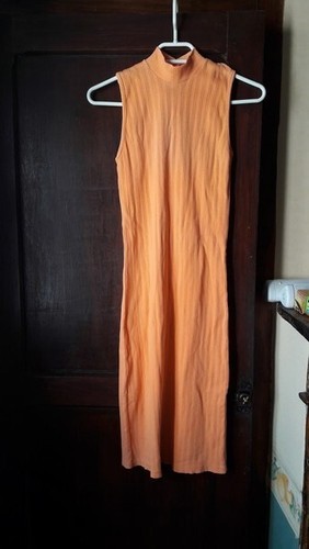 Robe longue orange - , sans