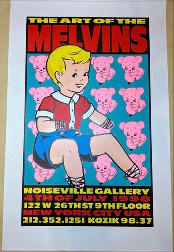 Kozik melvins silkscreen - kozik,