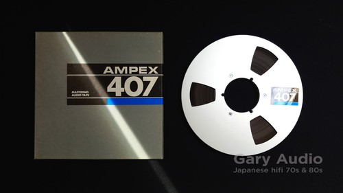 Ampex 407 audio - mastering, tape