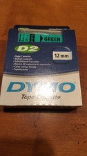 Cartouche Ruban DYMO 61215 Vert  12 Mm X 10 M Neuf