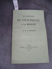 Tripier Applications electrécité médecine Monoyer ophtalmologie optique médecine