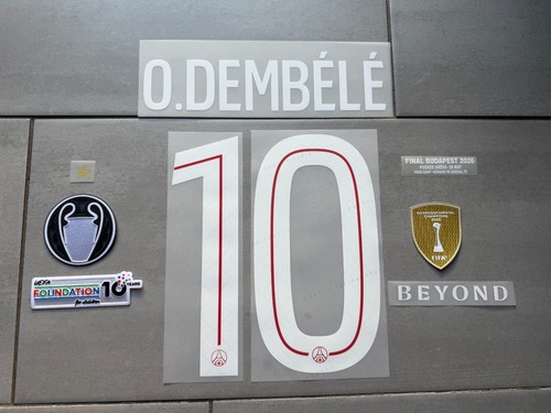 Flocage dembele psg - flocage, #10