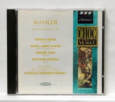 ROZHDESTVENSKY, CAHILL, BAKER, TEAR - MAHLER das klagende lied BBC MUSIC CD NM