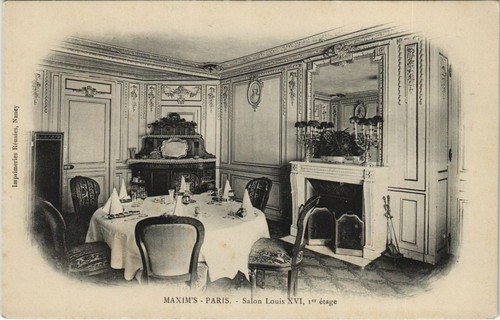 Cpa paris maxim salon - (8e),