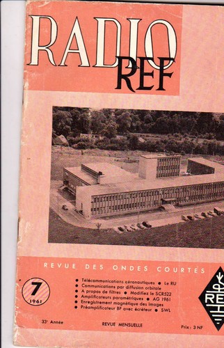 Radio ref juillet 1961 - ,