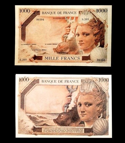 1954 1000 francs - -,