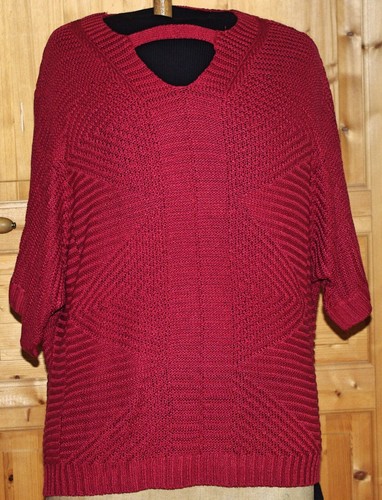 Pull fantaisie manches courtes