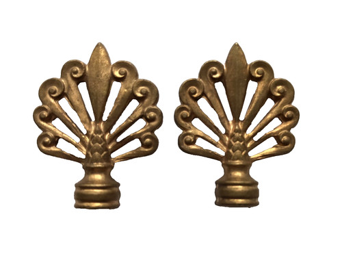 Lot pediment bronze - lot, brass