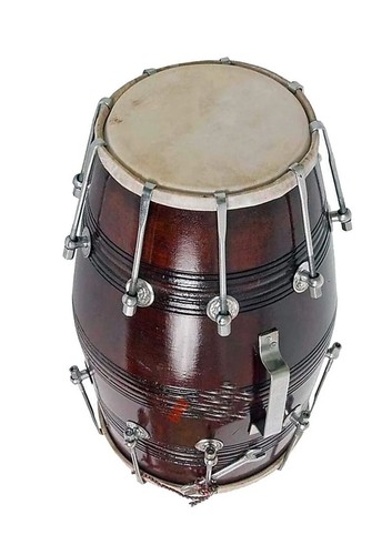 Tambour bois dholak - tambour,