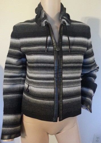 Akris punto striped gray - striped,