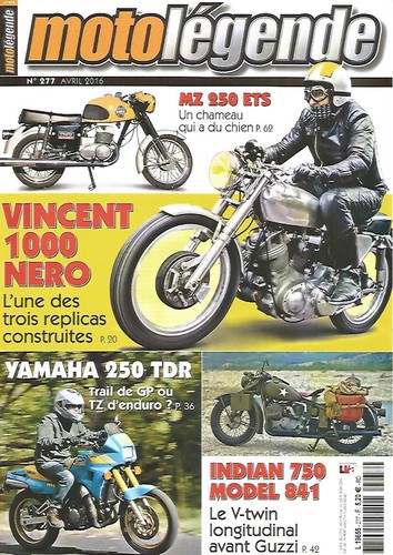 Moto legende 277 vincent - moto,