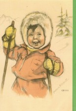 Germaine BOURET carte postale