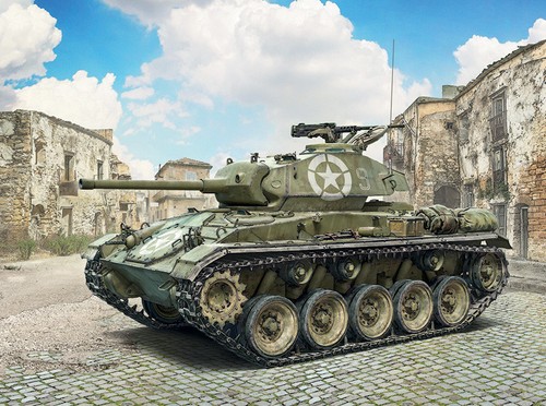 Char m24 chaffee 1 - m24, 1/35