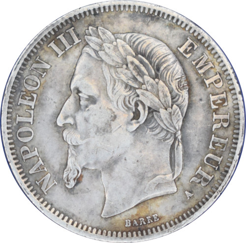 Francs napoleon iii tête - francs,
