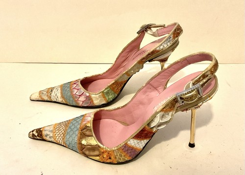 Escarpins python edmond k - en,