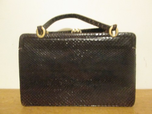 Veritable sac cuir peau - cuir, de