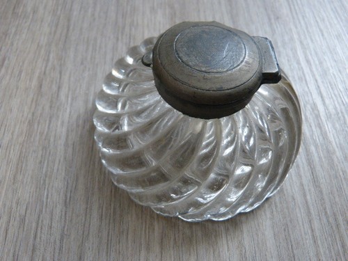 Ancien encrier verre - ancien,