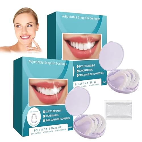 2pcs facette dentaire dentier - facette,