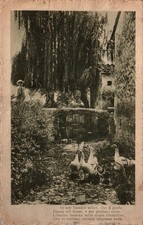 CPA - Saule vers un pont et