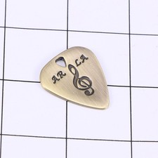  Médiator Guitare Pendentif