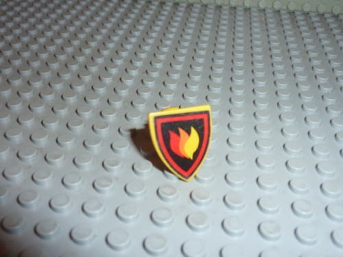 Bouclier pompiers lego fire - bouclier,