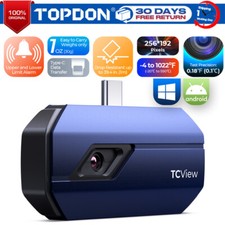 2025 TOPDON TC001 Caméra thermique Caméra infrarouge 256*19 Résolution IR Type-C