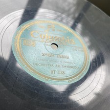 78 RPM ORCH AKI SMYRNEOI Shish kebab - THE TARRIERS - COLUMBIA  DT 538