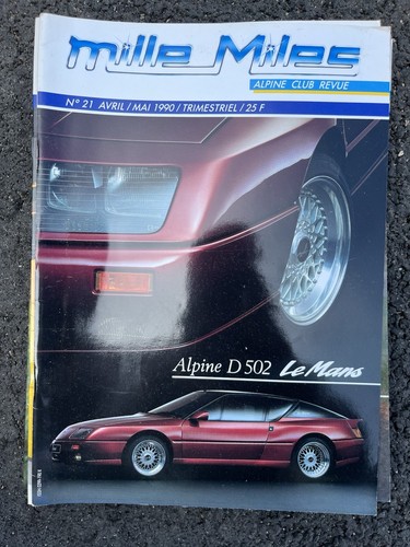 Magazine mille miles alpine - magazine,