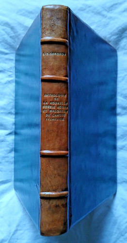 Anthologie nouvelle - anthologie, de