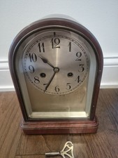 Antique Mantel Clock Table